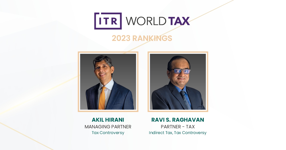 ITR World Tax Leaders 2023 Majmudar & Partners